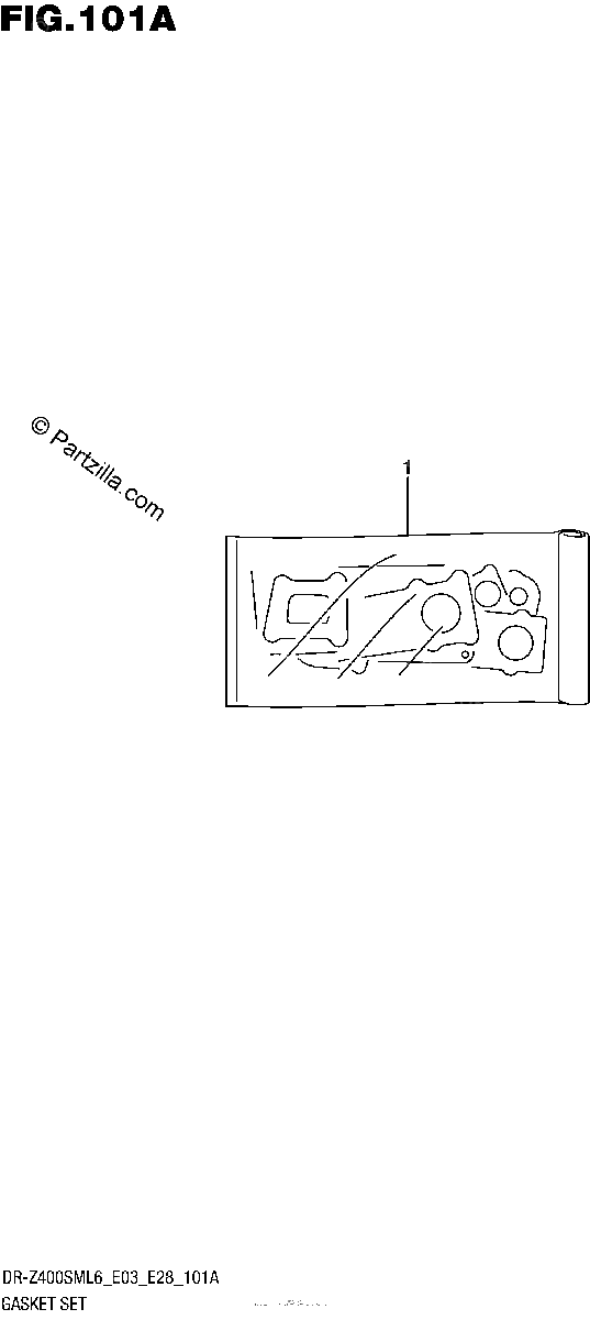 Diagrama de GASKET SET