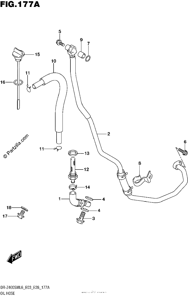 Diagrama de OIL HOSE