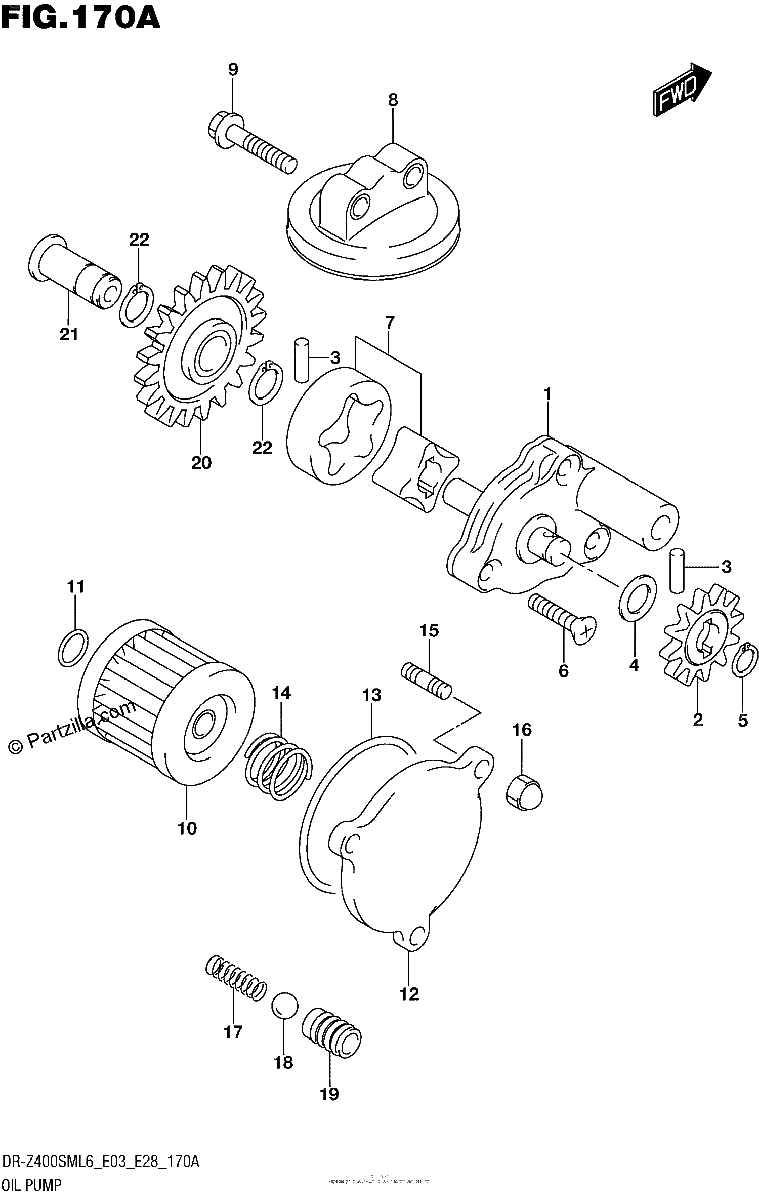 Diagrama de OIL PUMP