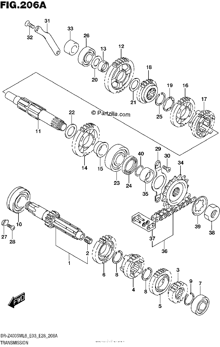 Diagrama de TRANSMISSION
