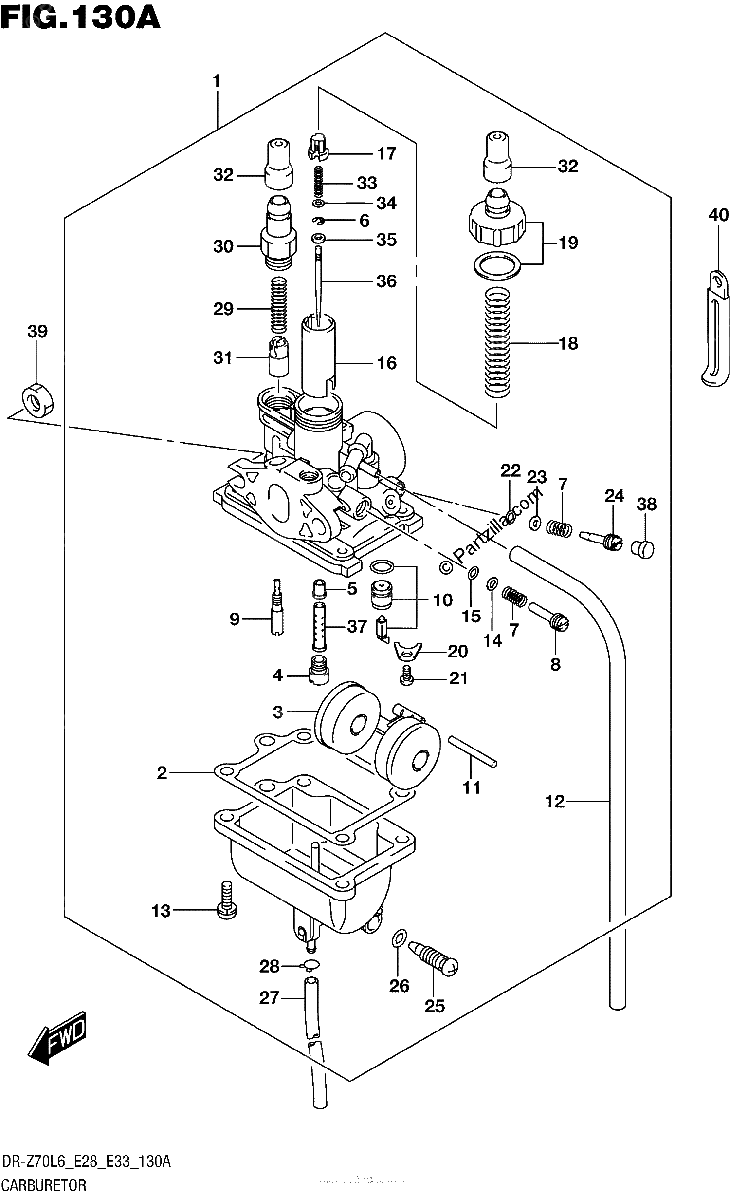 Diagrama de CARBURETOR