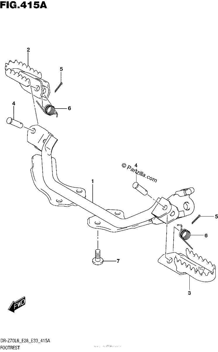 Diagrama de FOOTREST