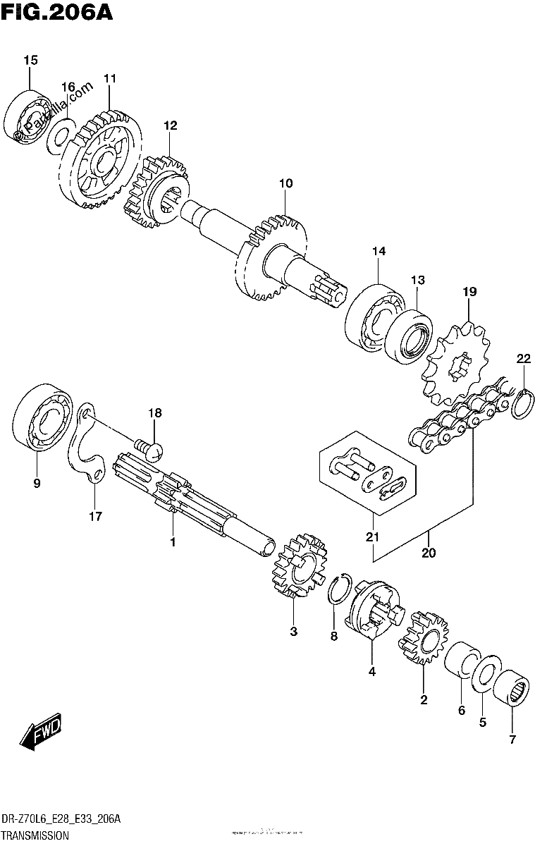Diagrama de TRANSMISSION