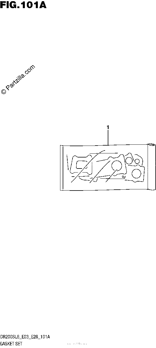 Diagrama de GASKET SET