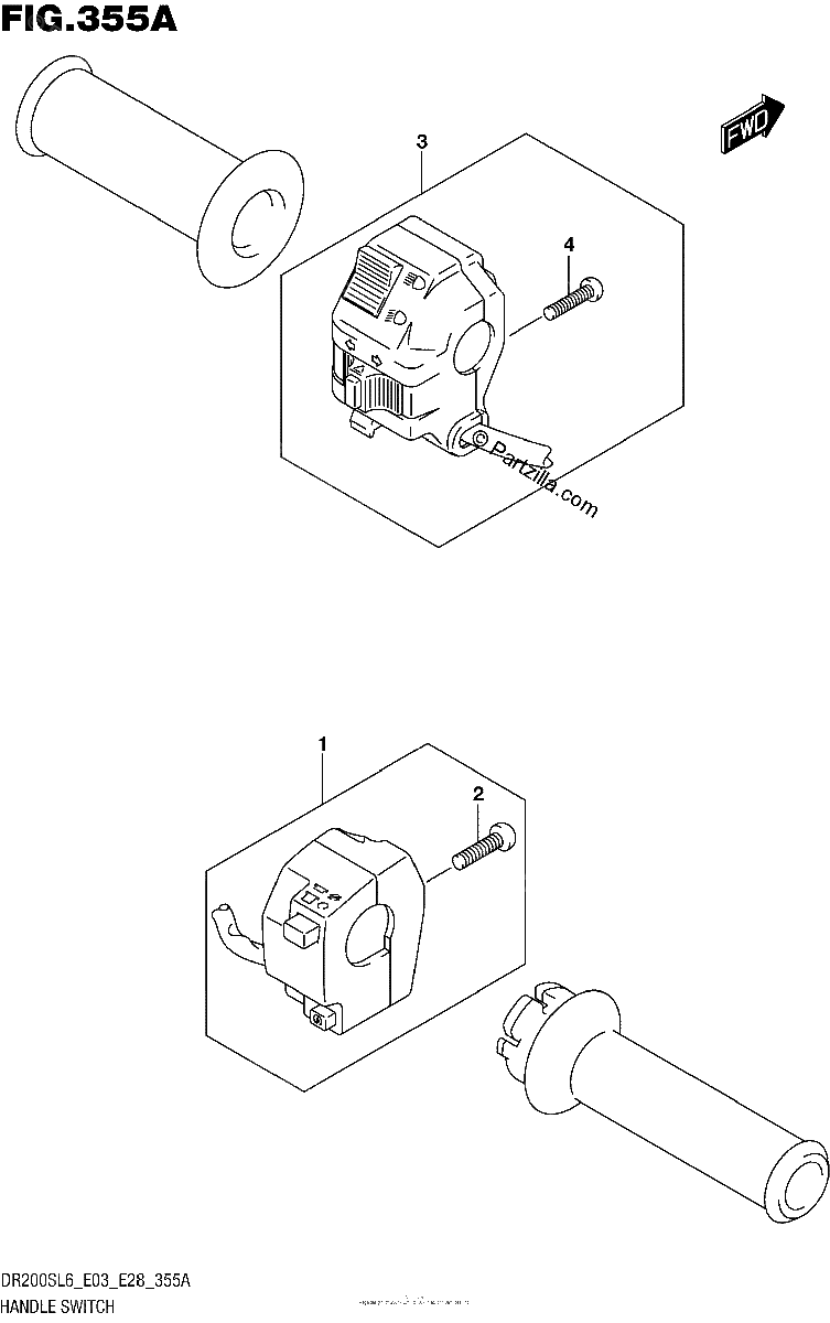 Diagrama de HANDLE SWITCH