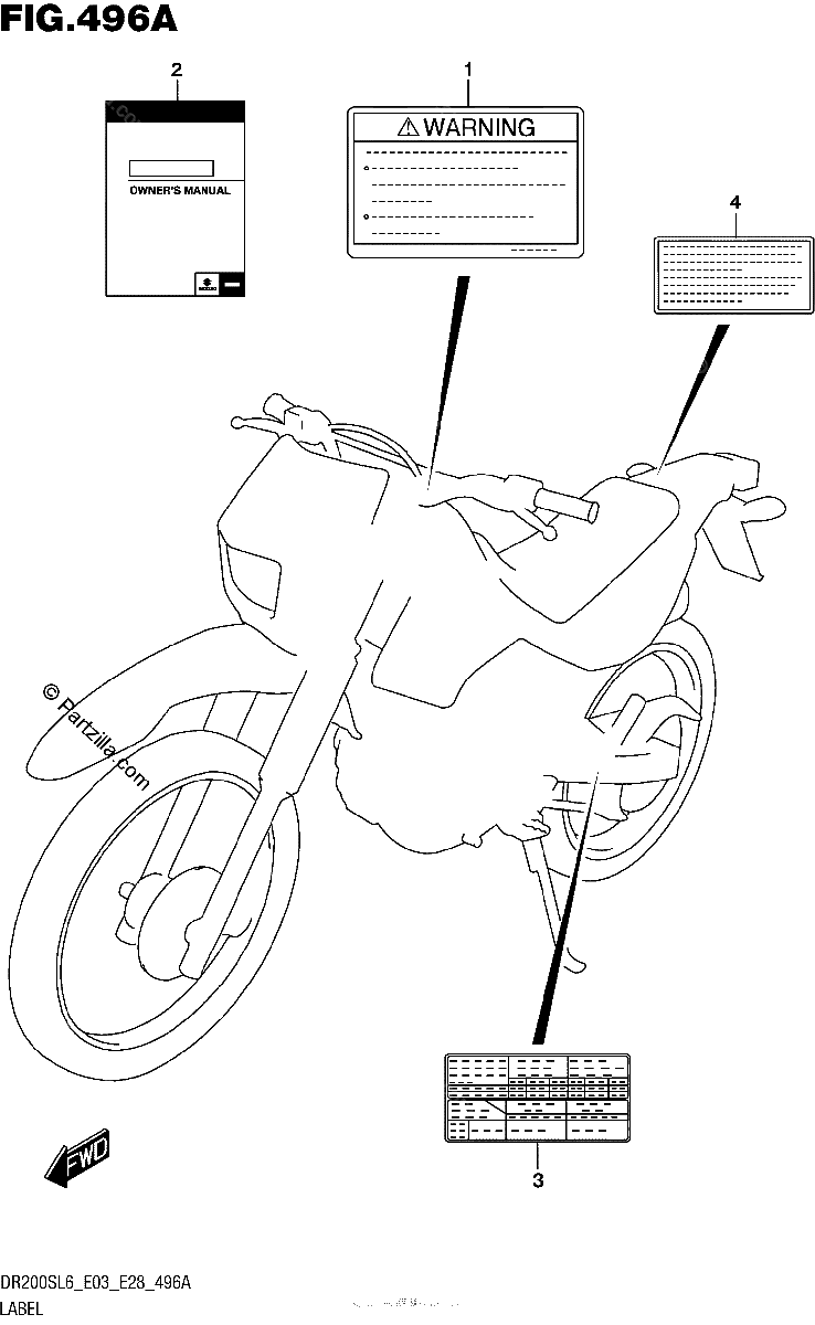 Diagrama de LABEL DR200SL6 E03