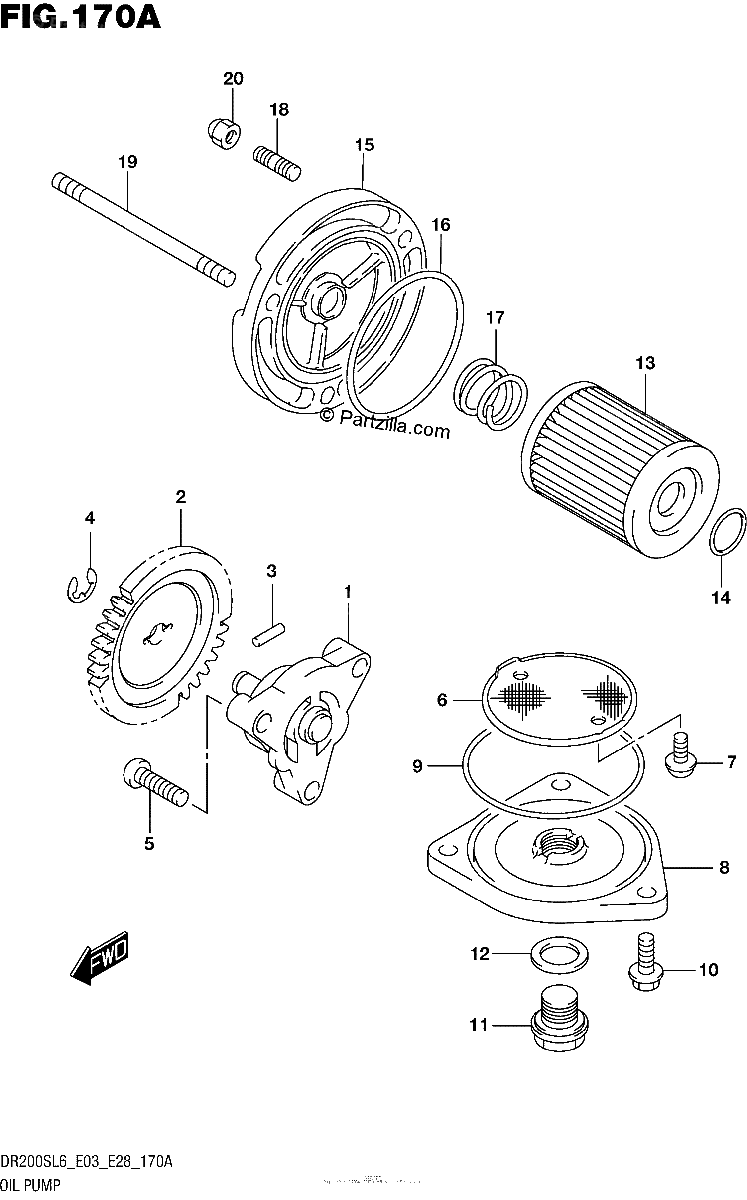 Diagrama de OIL PUMP