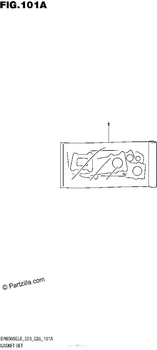 Diagrama de GASKET SET