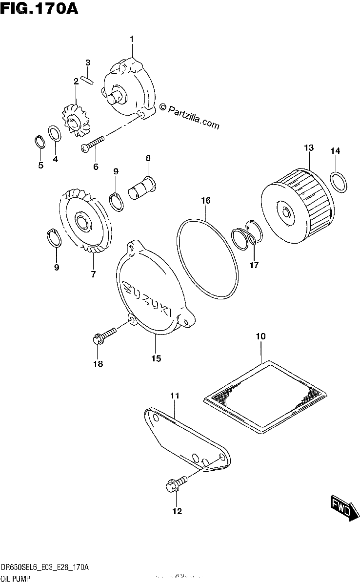 Diagrama de OIL PUMP
