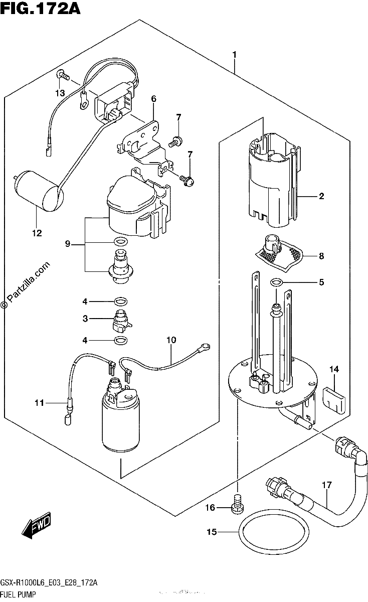Diagrama de FUEL PUMP