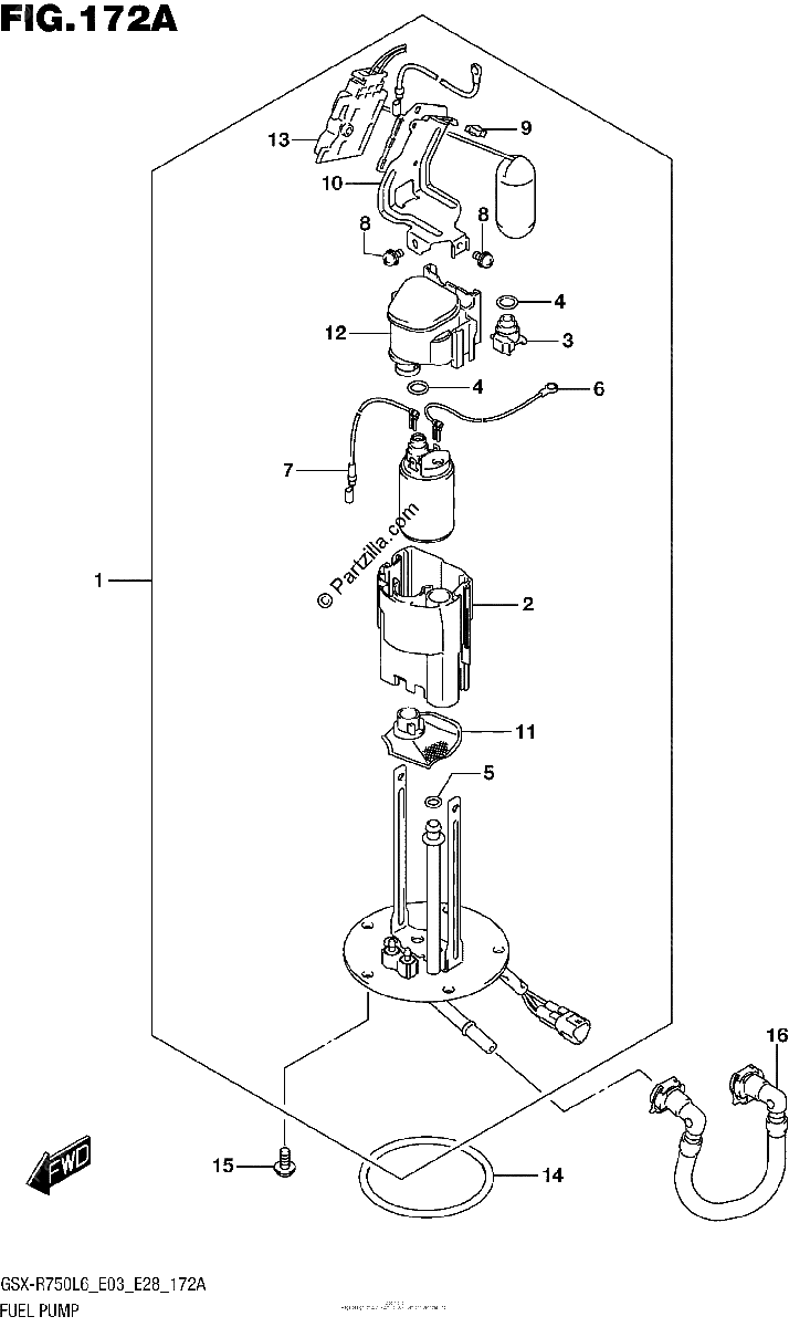 Diagrama de FUEL PUMP