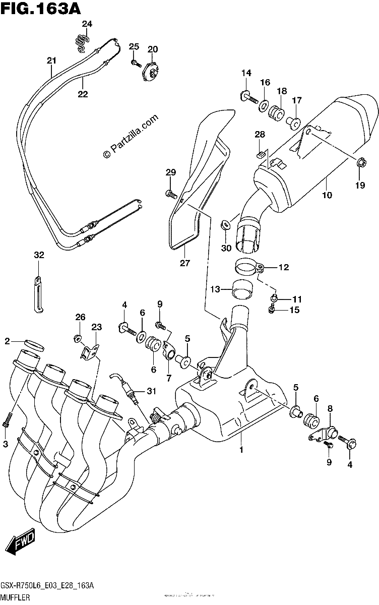 Diagrama de MUFFLER