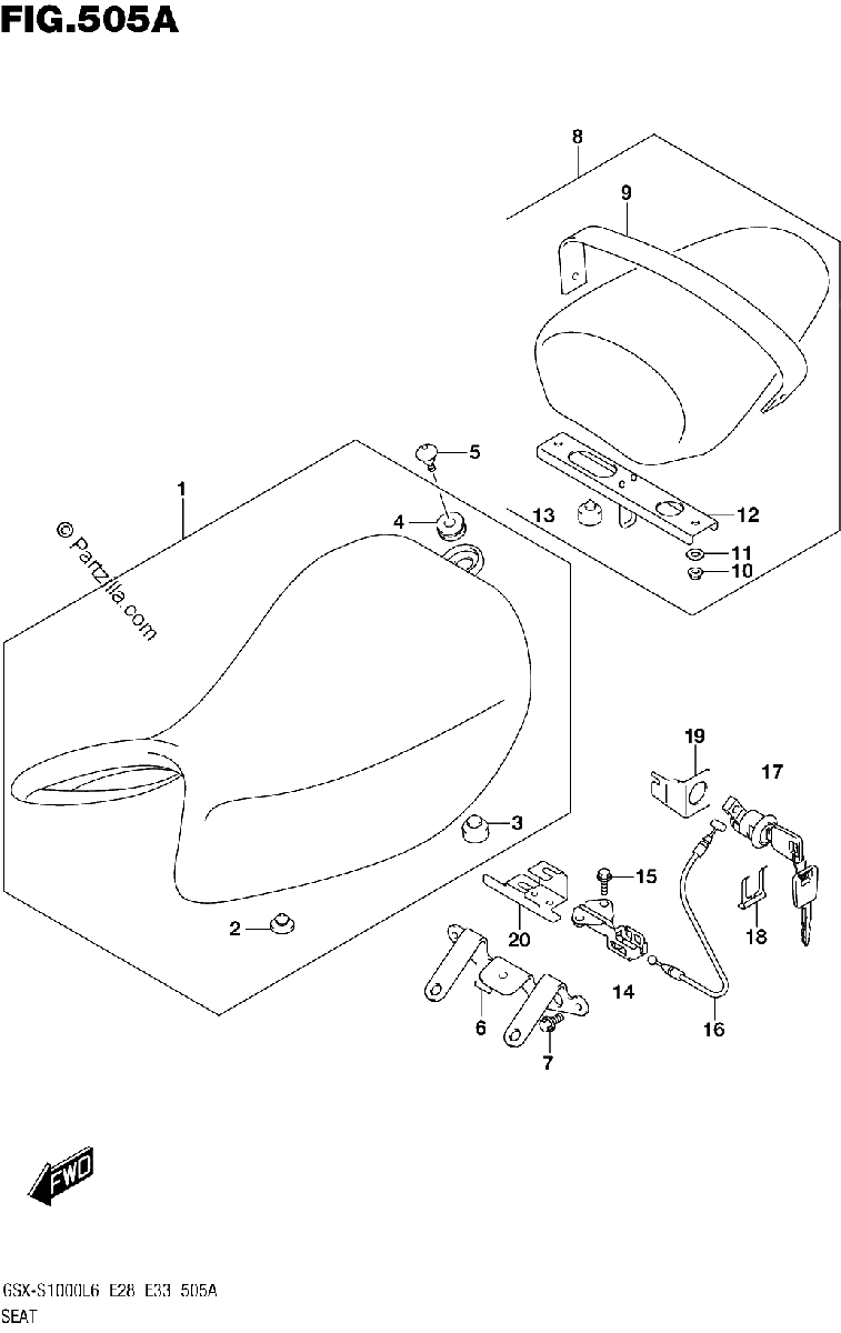 Diagrama de SEAT
