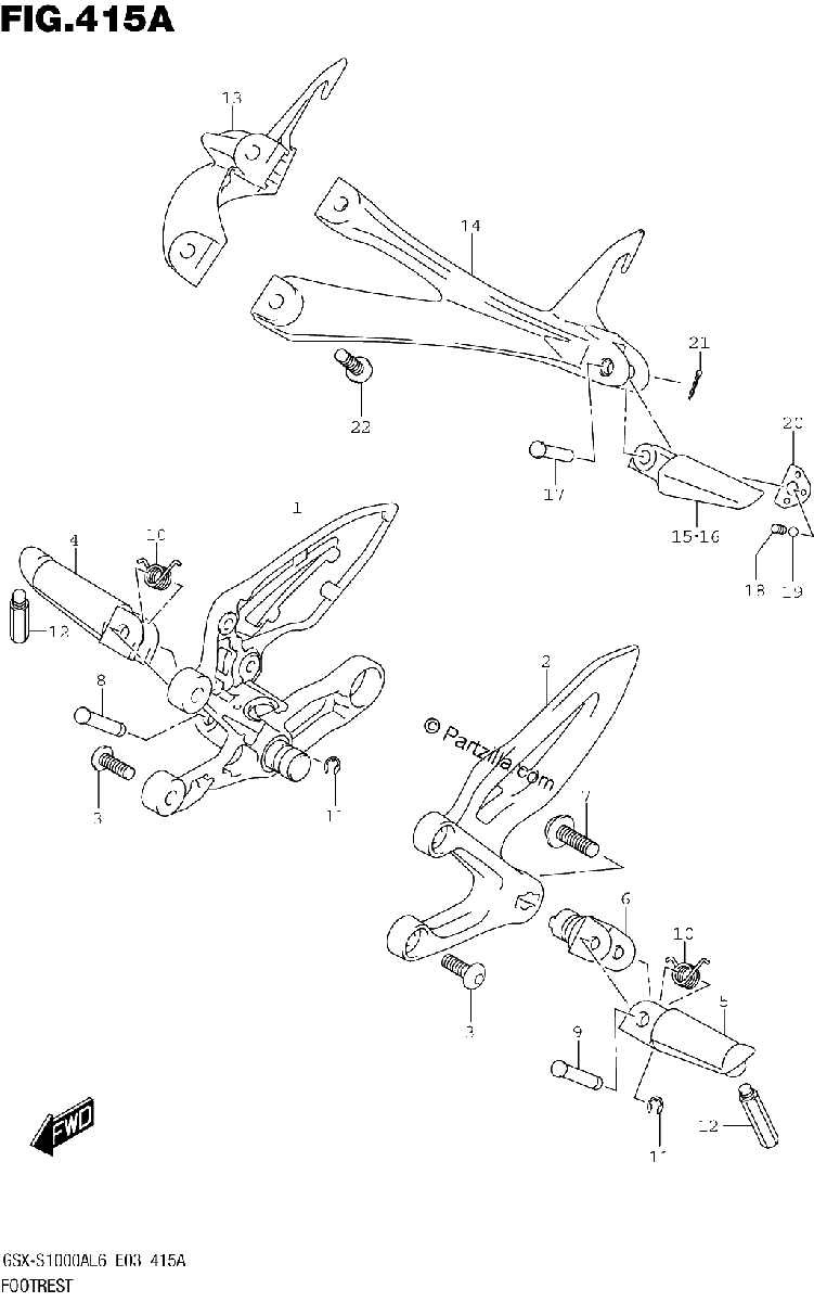 Diagrama de FOOTREST