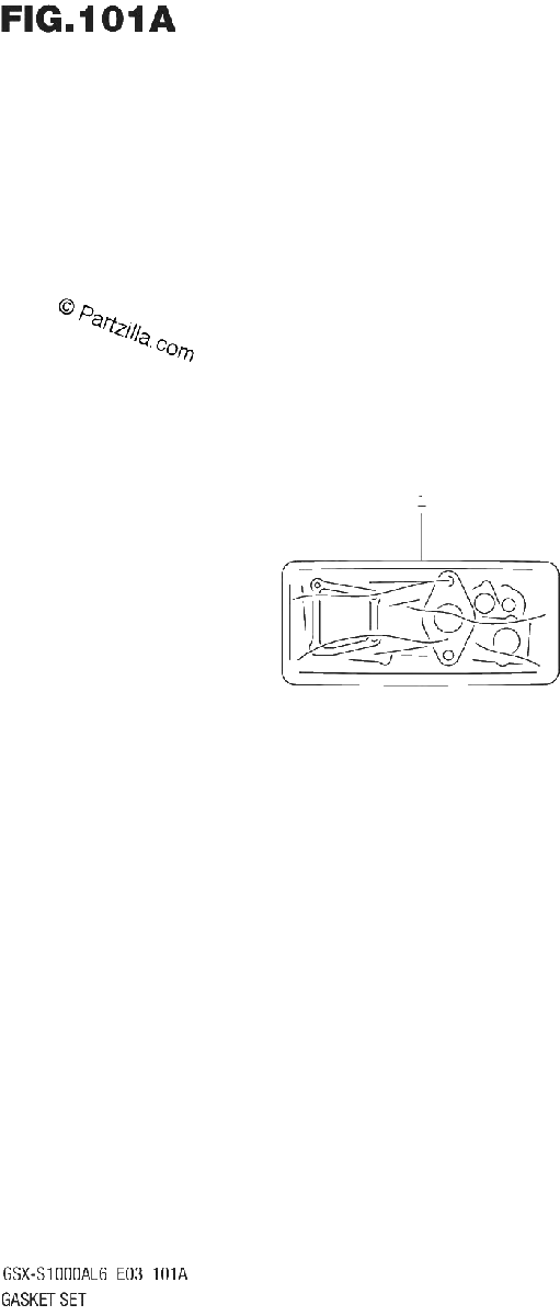 Diagrama de GASKET SET