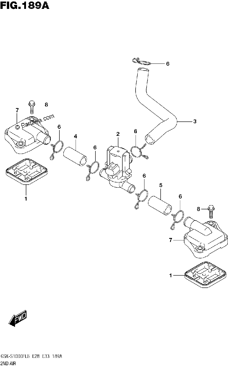 Diagrama de 2ND AIR