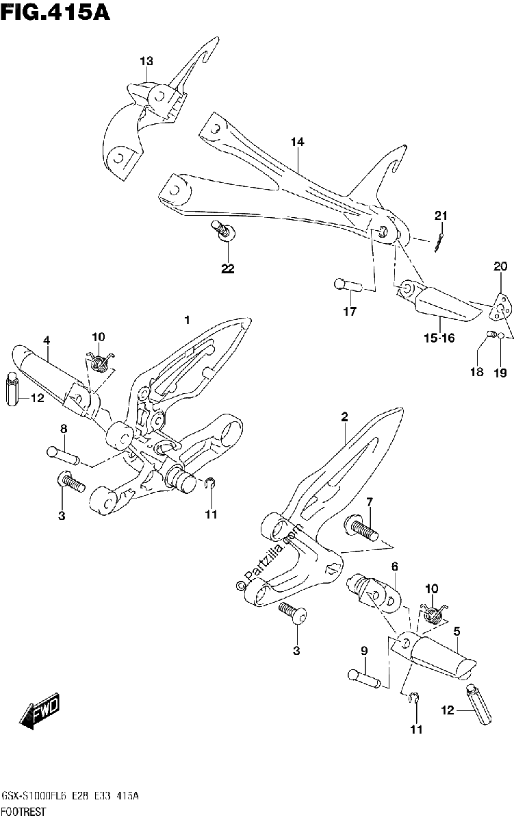 Diagrama de FOOTREST