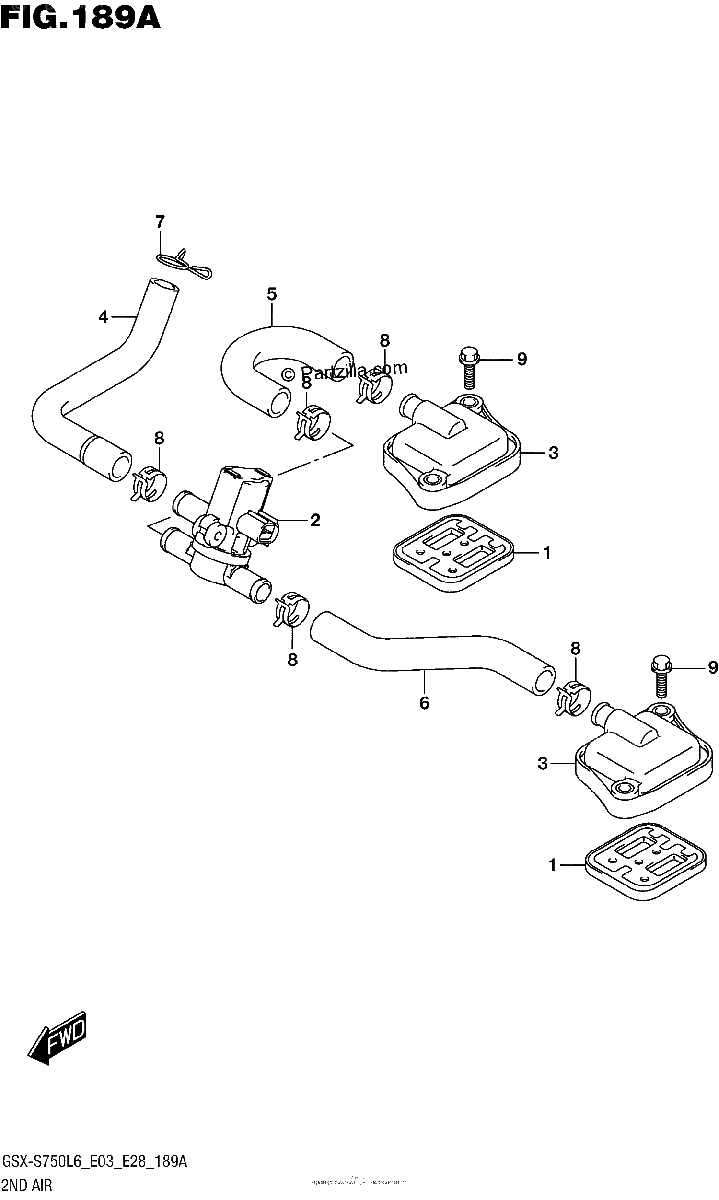 Diagrama de 2ND AIR