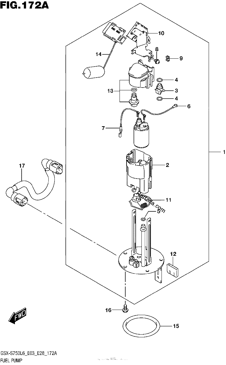 Diagrama de FUEL PUMP