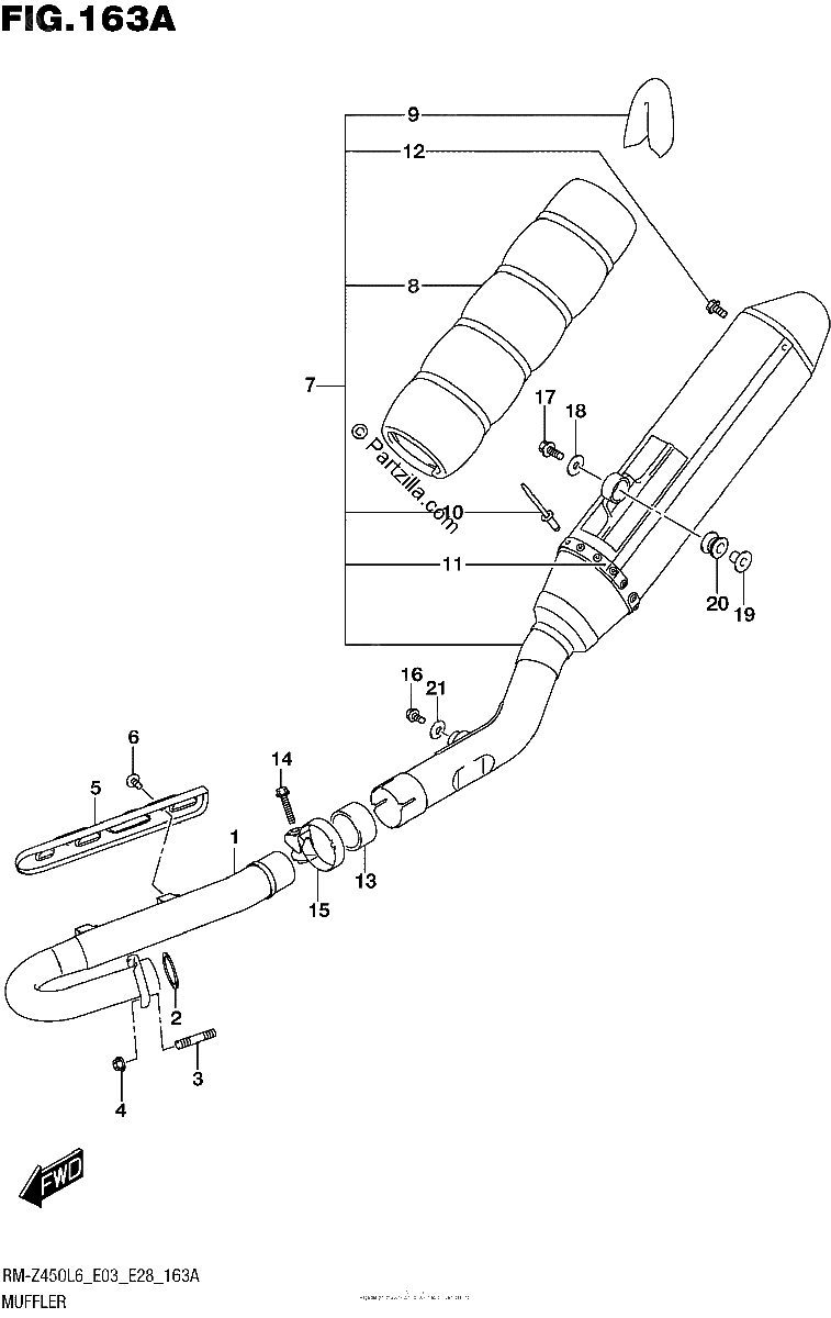 Diagrama de MUFFLER