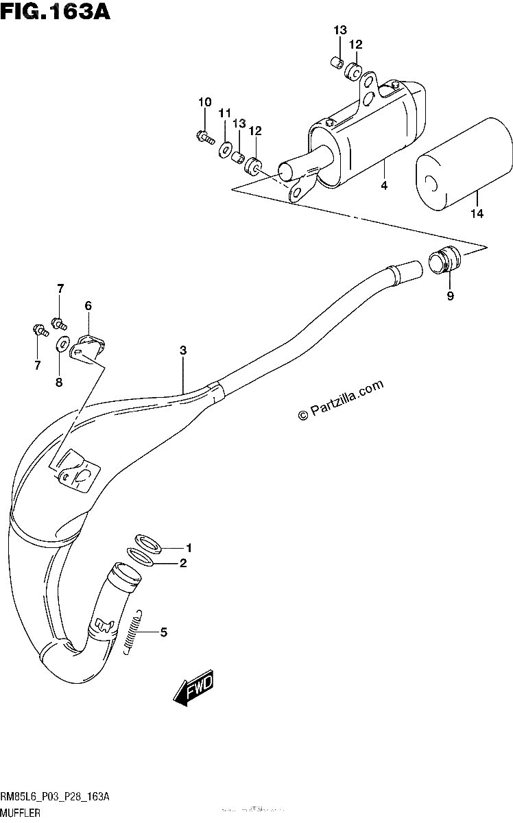 Diagrama de MUFFLER