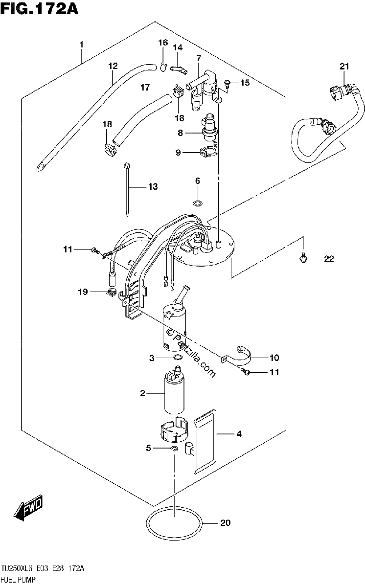 Diagrama de FUEL PUMP