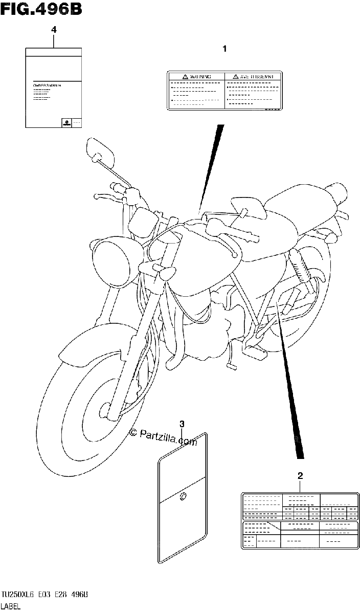 Diagrama de LABEL TU250XL6 E28