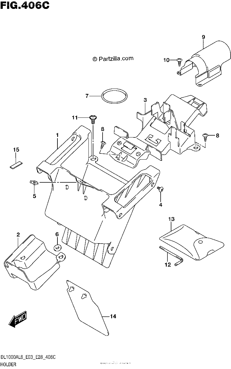 Diagrama de HOLDER DL1000AL6 E33