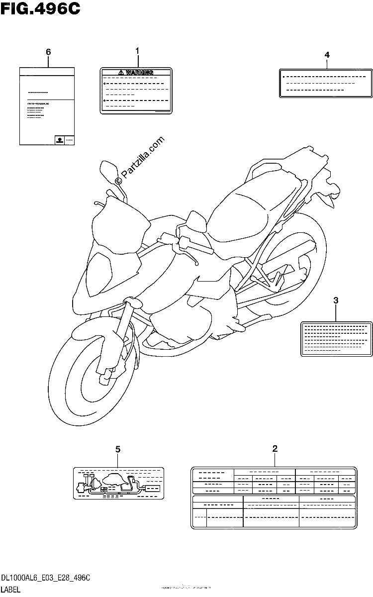 Diagrama de LABEL DL1000AL6 E33