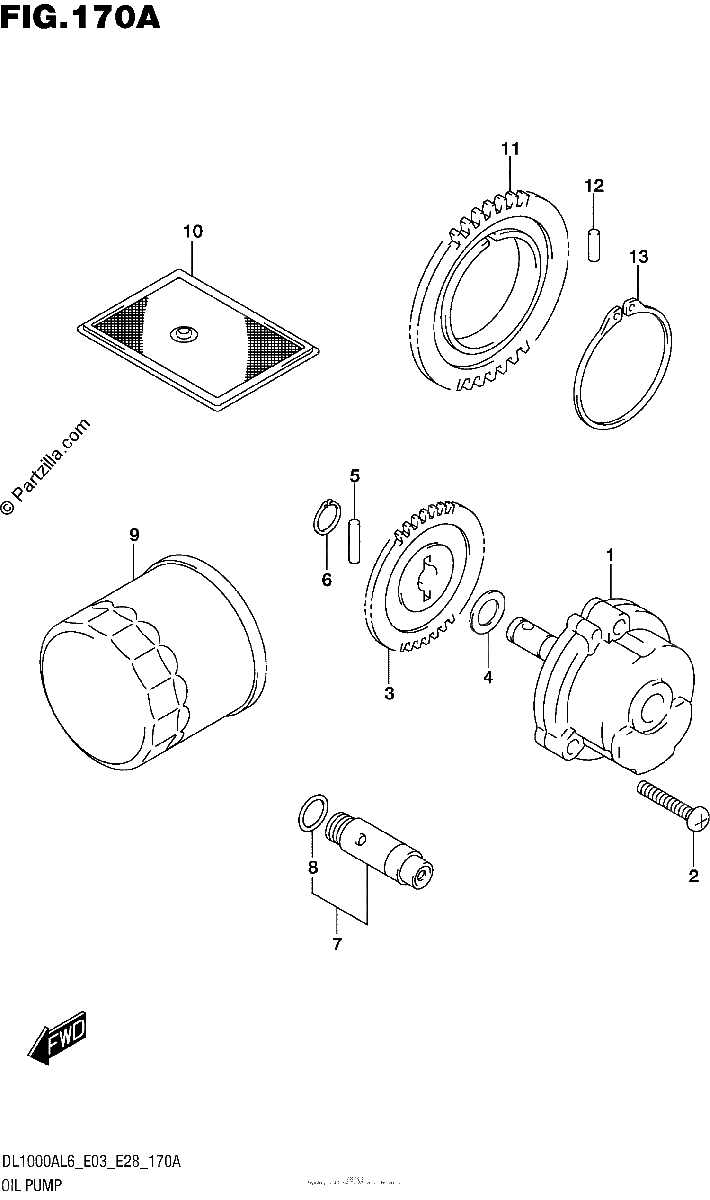 Diagrama de OIL PUMP