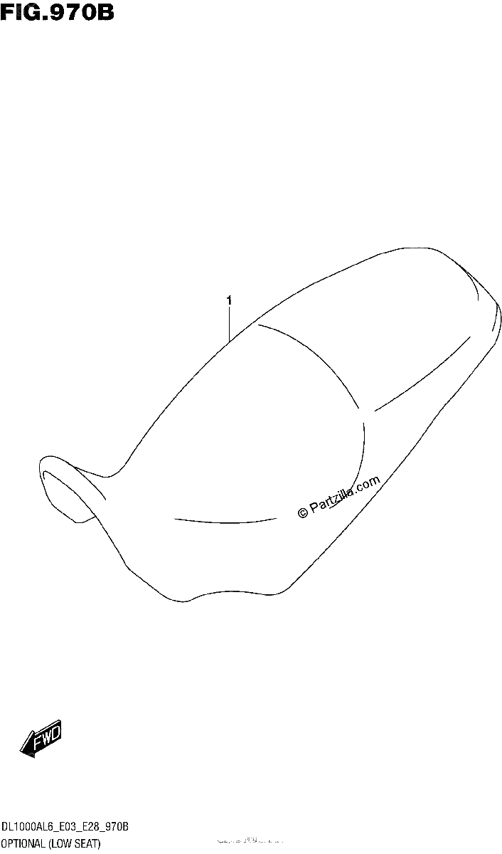 Diagrama de OPTIONAL LOW SEAT