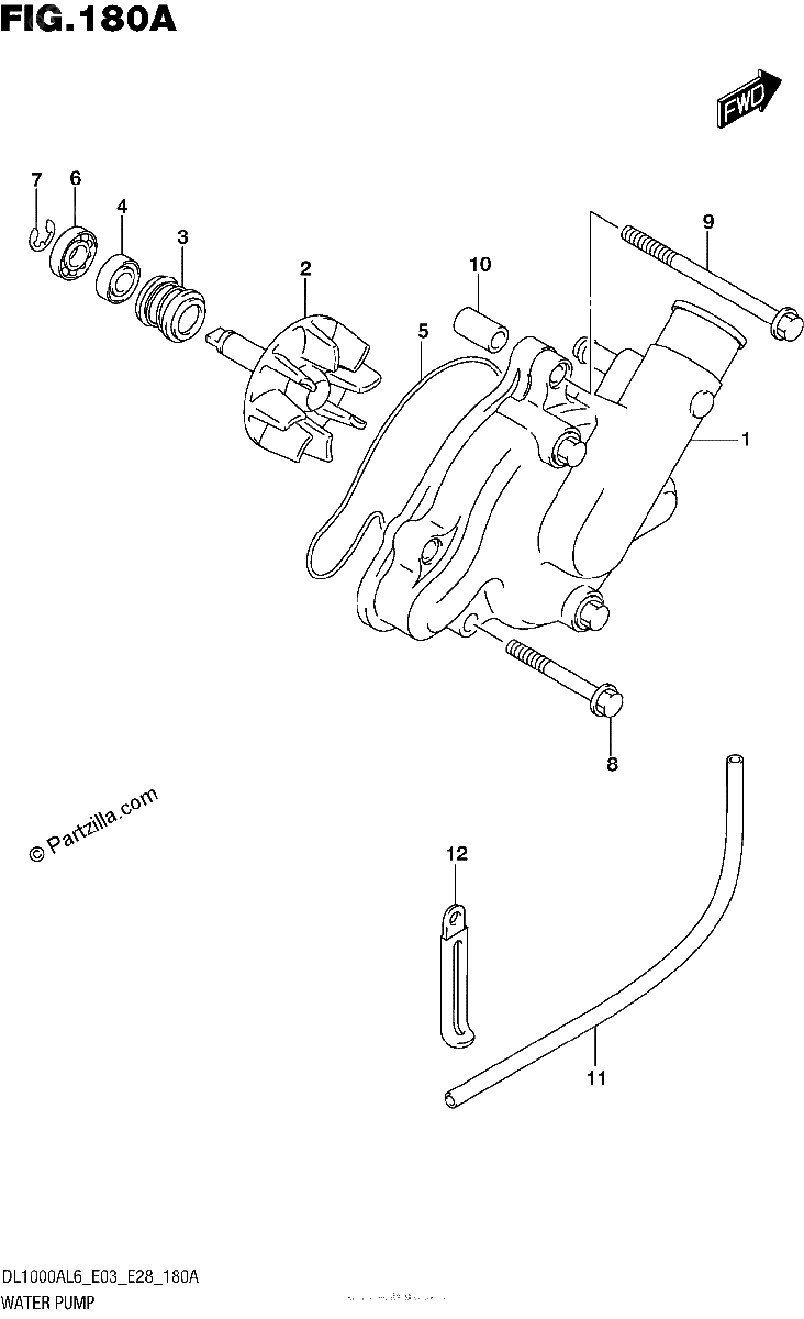 Diagrama de WATER PUMP
