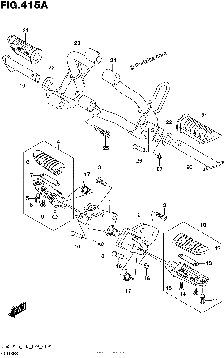 Diagrama de FOOTREST