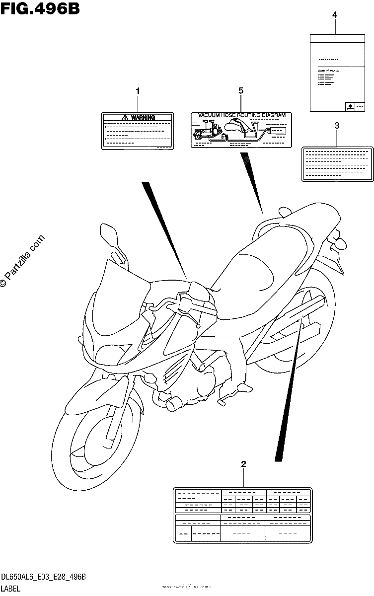 Diagrama de LABEL DL650AL6 E33
