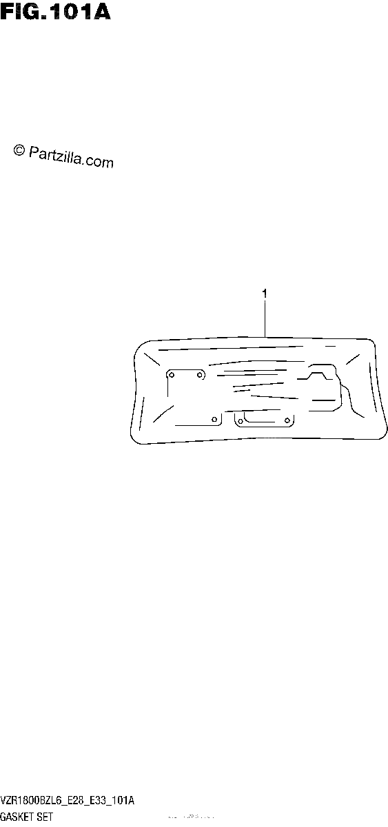 Diagrama de GASKET SET