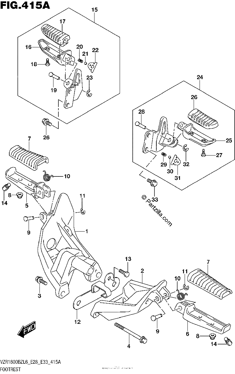Diagrama de FOOTREST