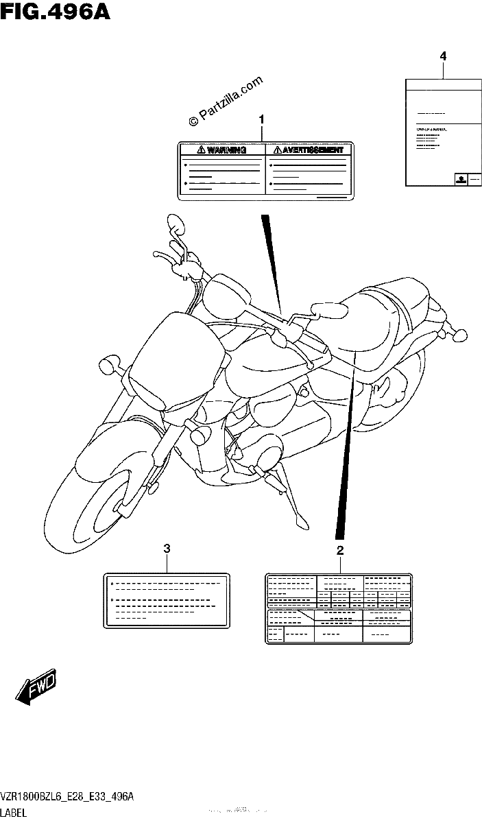 Diagrama de LABEL VZR1800BZL6 E28