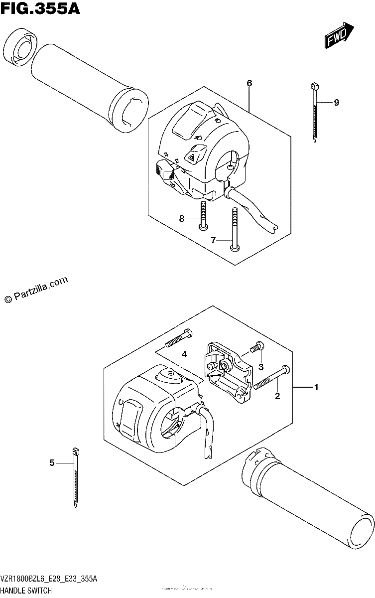 Diagrama de HANDLE SWITCH