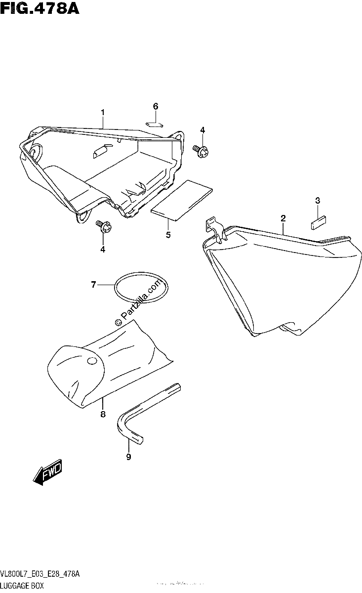 Diagrama de LUGGAGE BOX