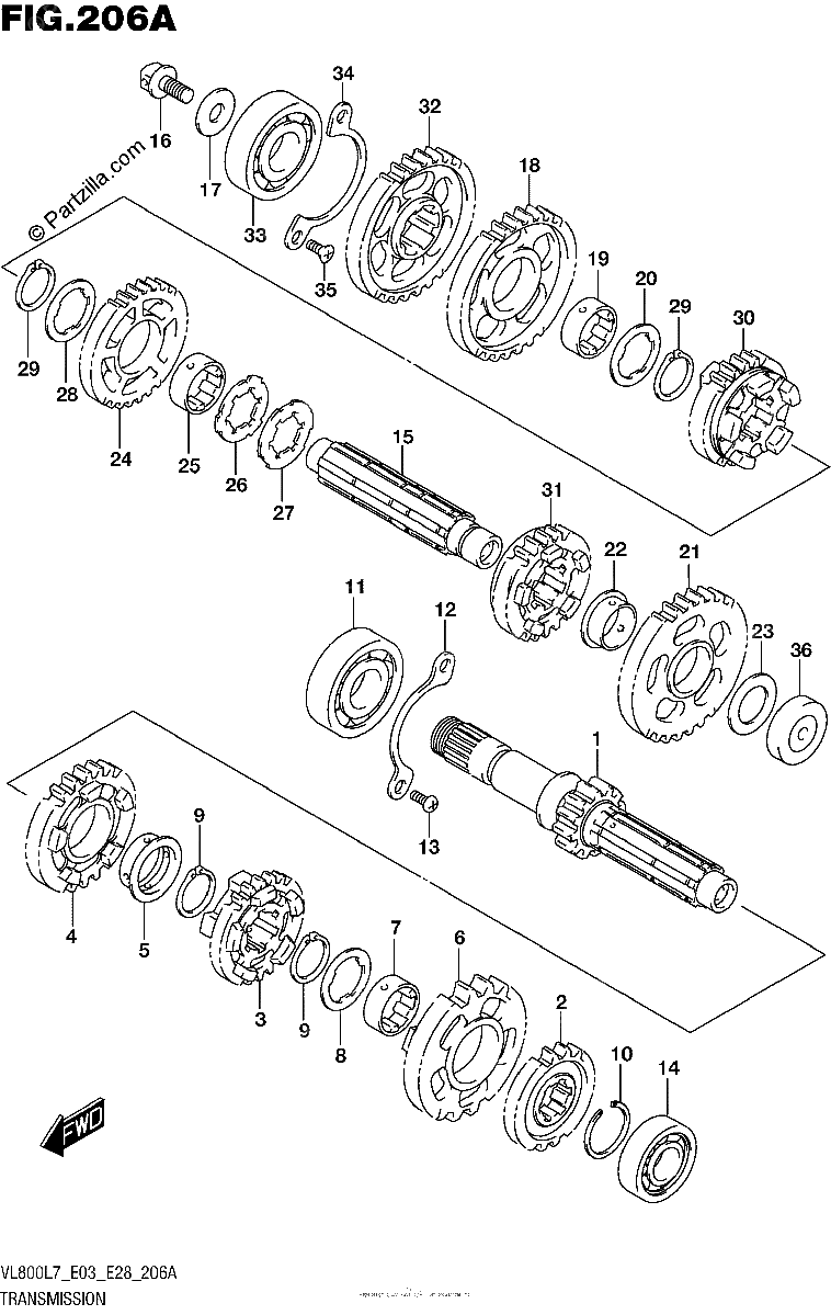 Diagrama de TRANSMISSION
