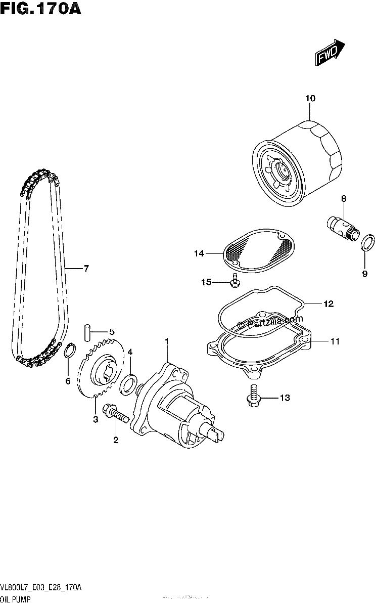 Diagrama de OIL PUMP