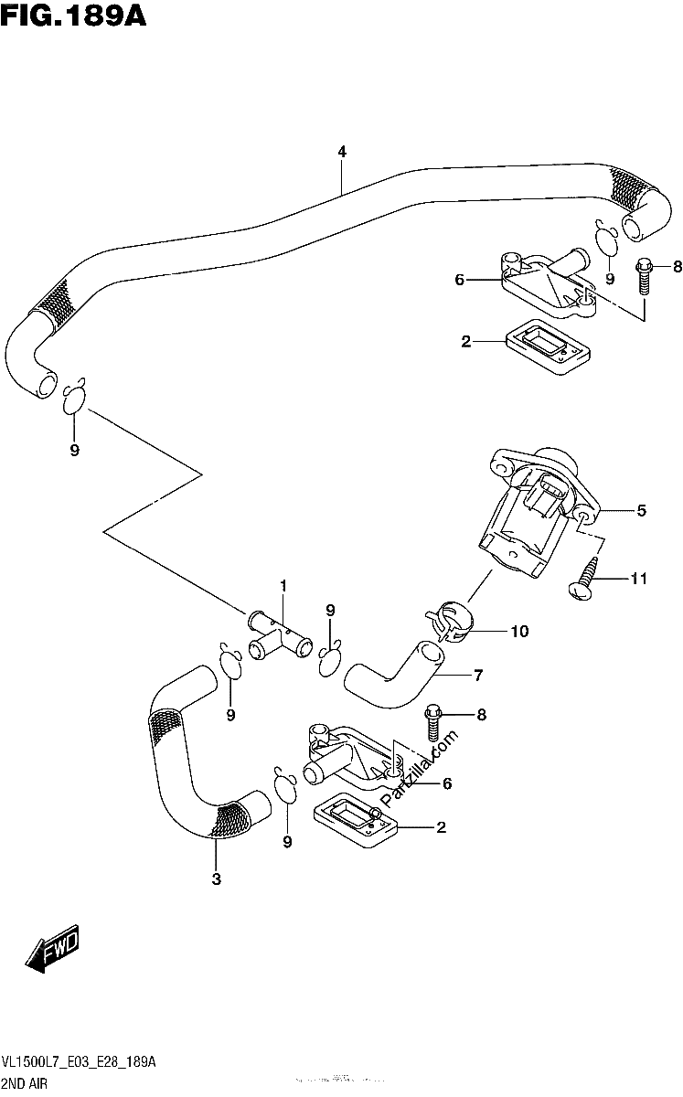 Diagrama de 2ND AIR