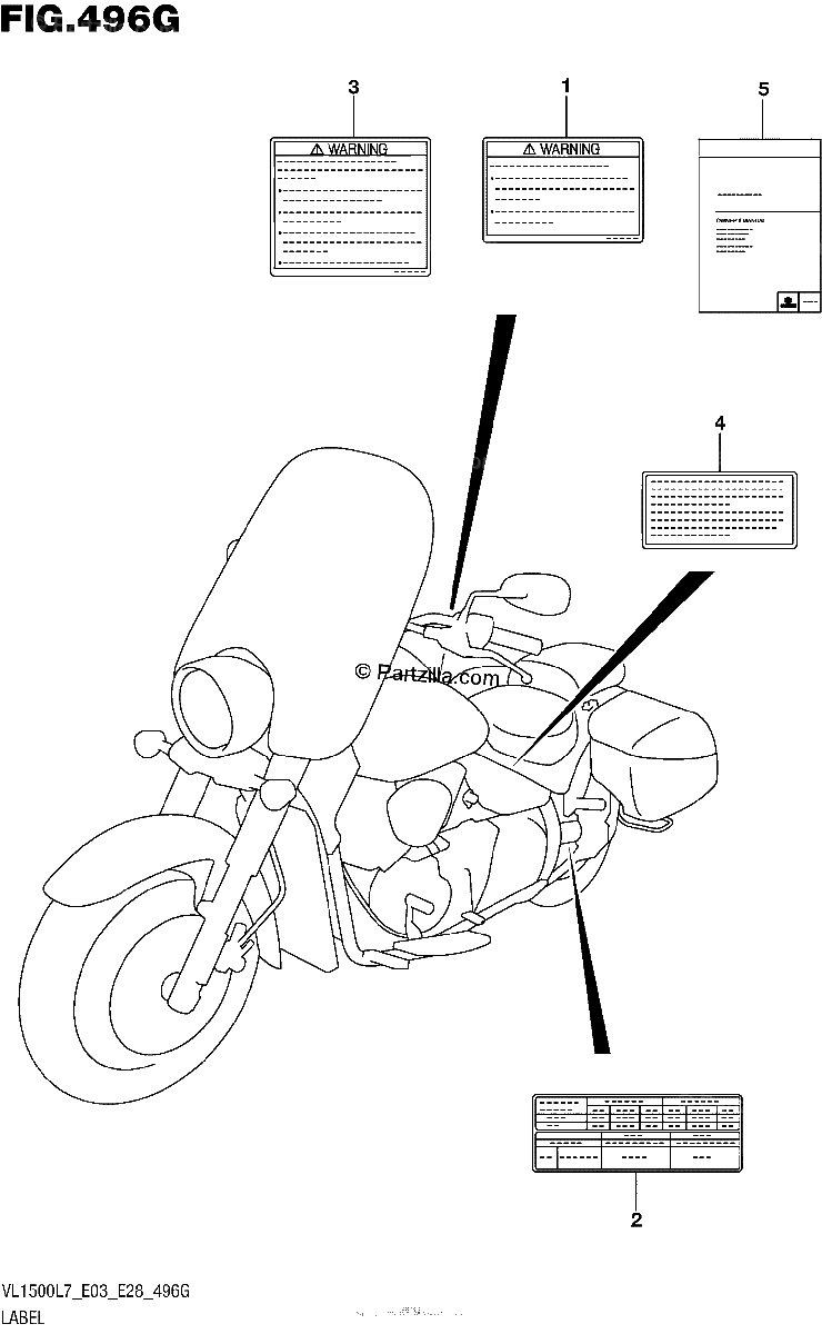 Diagrama de LABEL VL1500TL7 E33