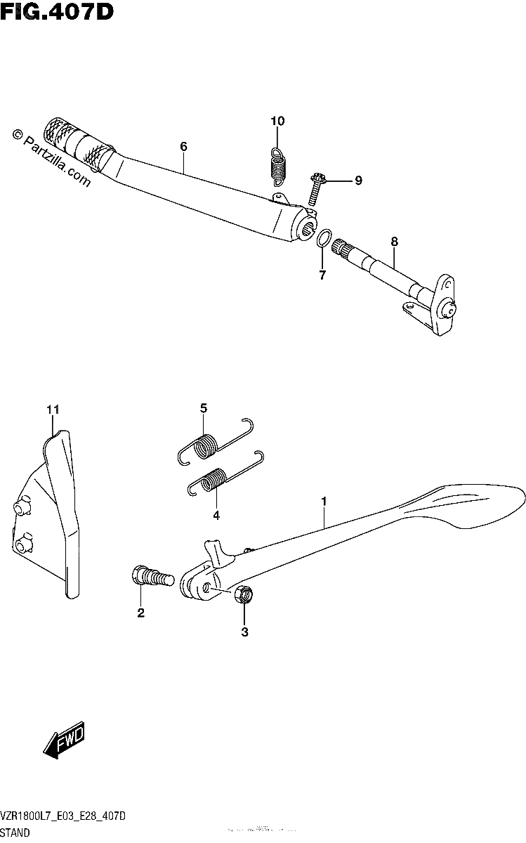 Diagrama de STAND VZR1800BZL7 E33