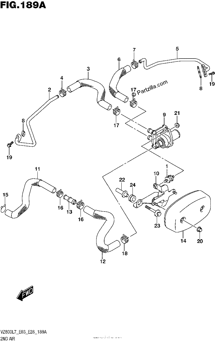 Diagrama de 2ND AIR