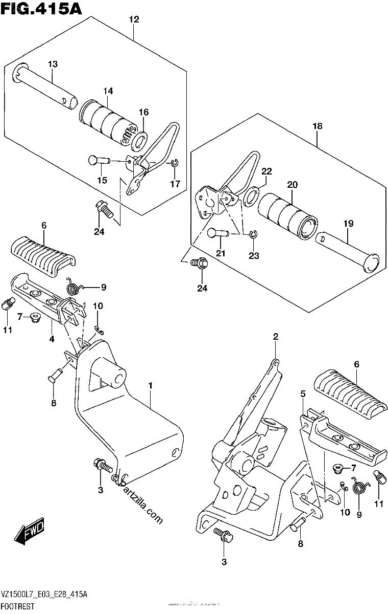 Diagrama de FOOTREST