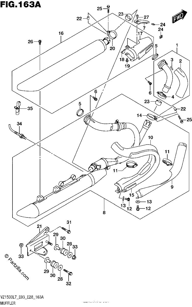 Diagrama de MUFFLER