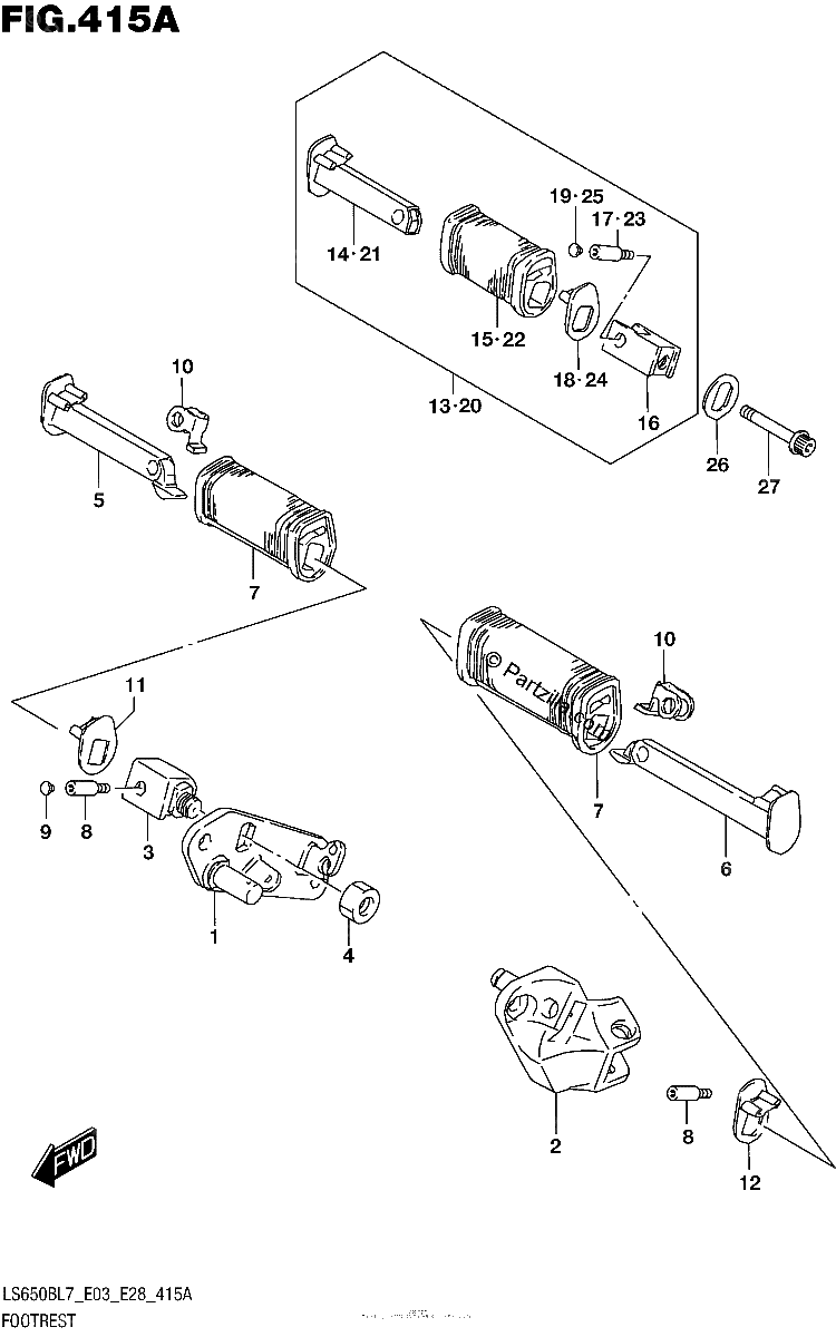 Diagrama de FOOTREST