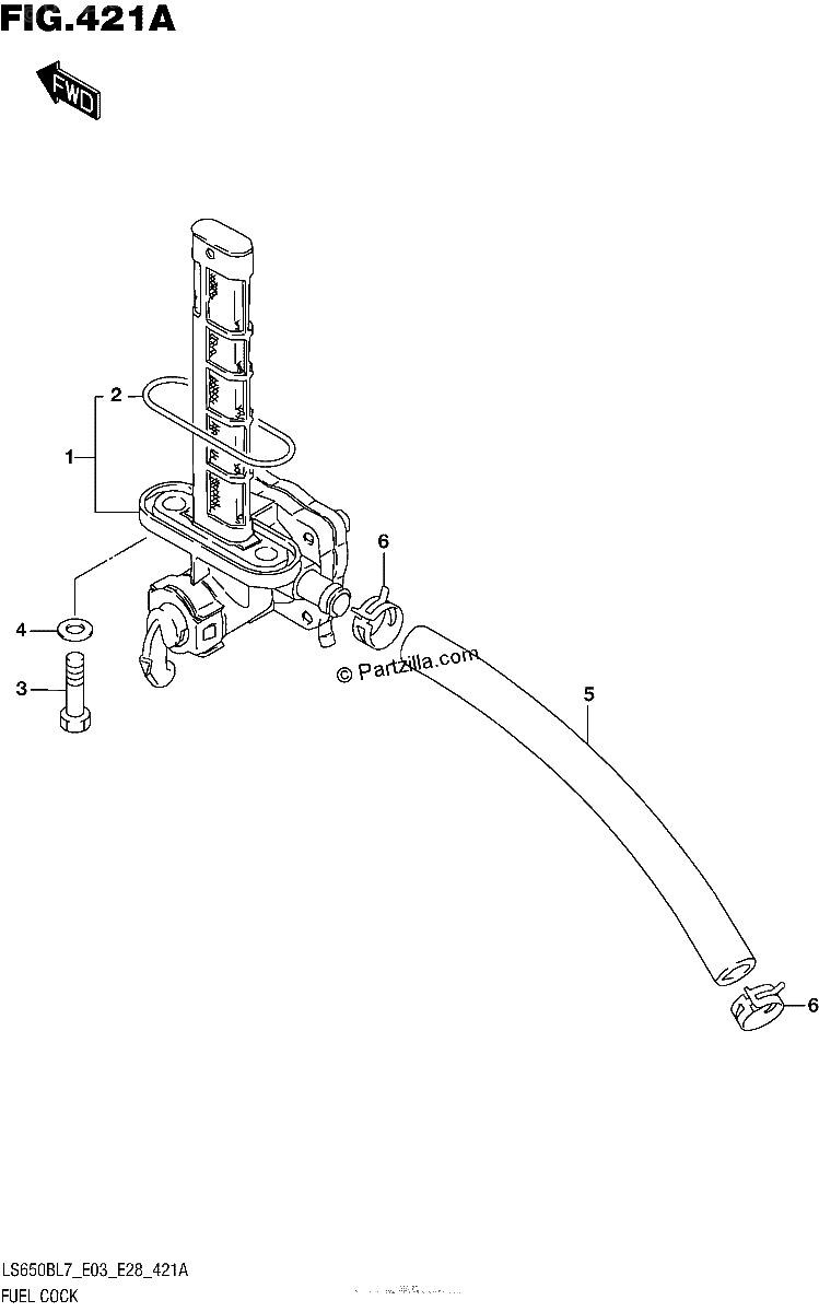 Diagrama de FUEL COCK