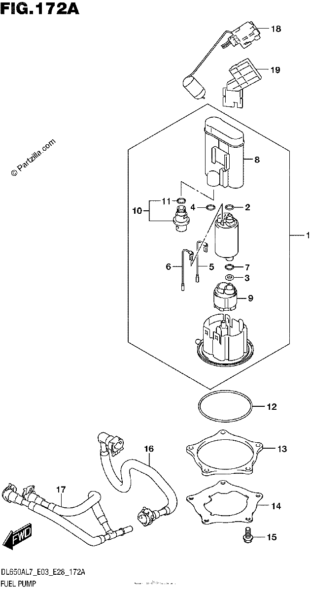 Diagrama de FUEL PUMP